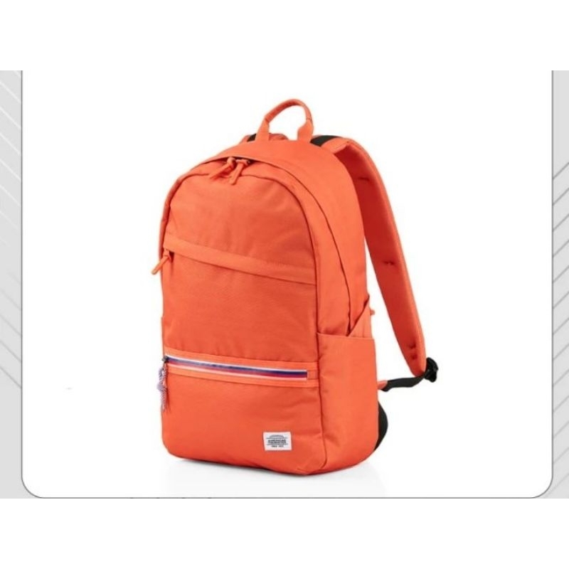 Tas American Tourister Grayson Backpack Laptop Orange