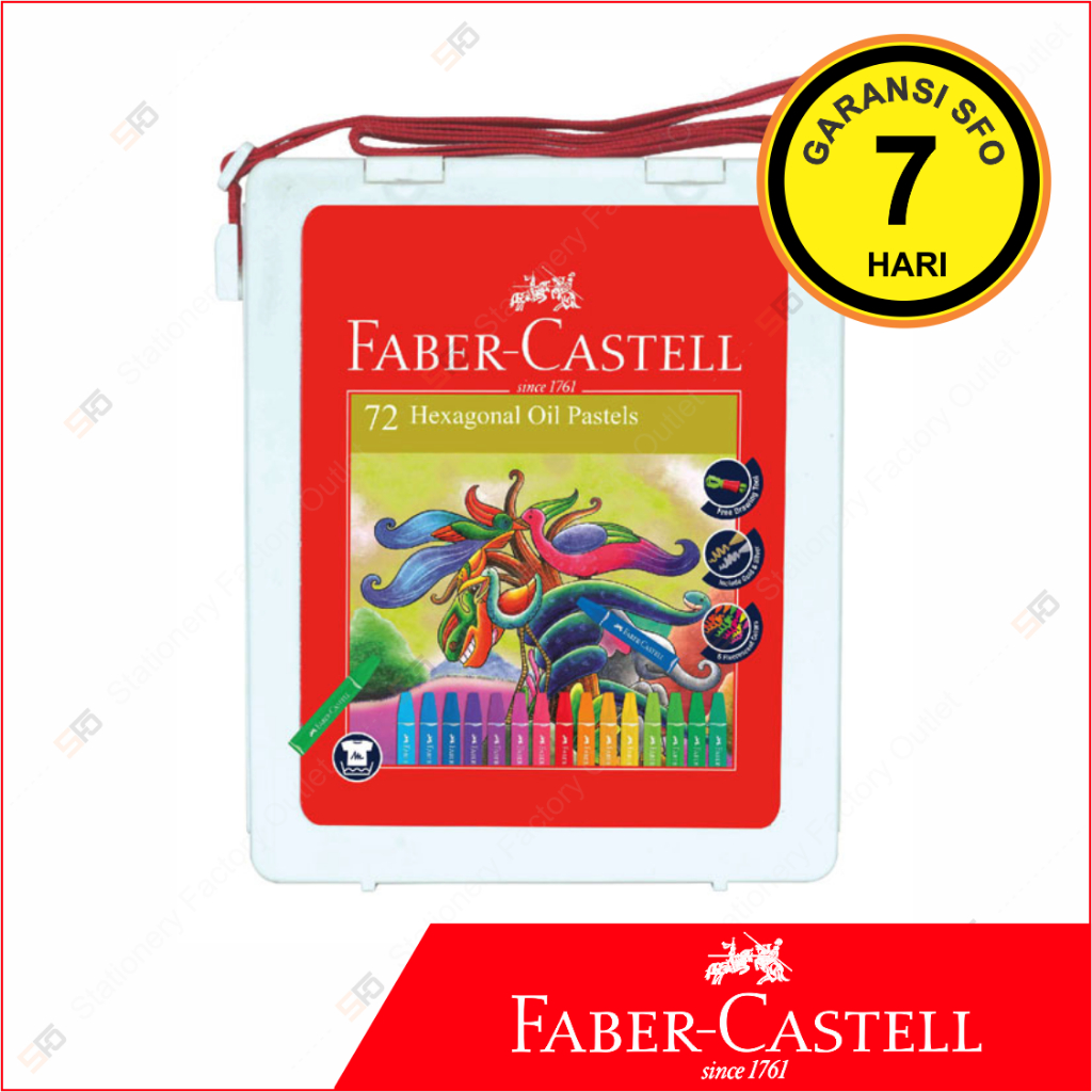 

Crayon Oil Pastel Faber Castell Isi 72