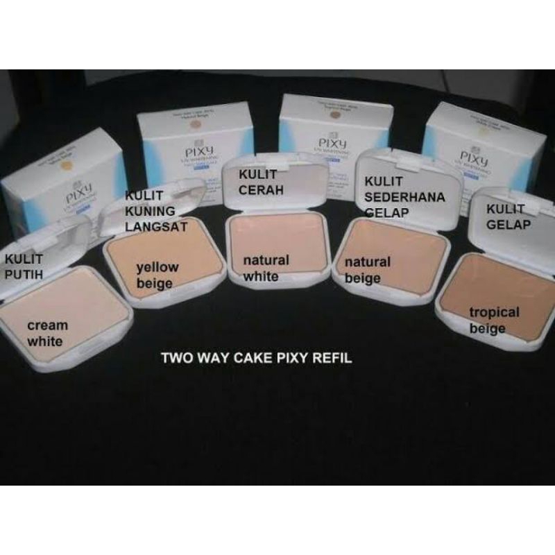 Bedak Pixy Original / Revil Pixy / Pixy Twc / Pixy Two Way Cake