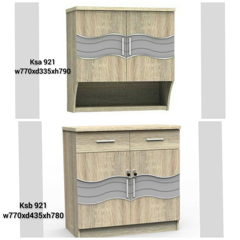 Lemari dapur atas bawah/kitchen set
