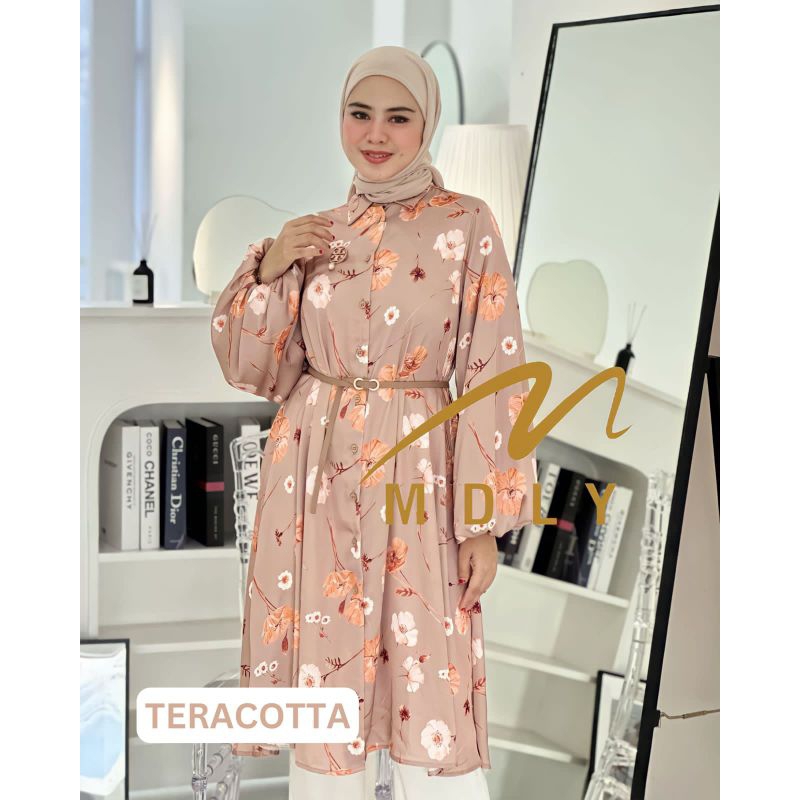 Atasan Wanita Terbaru Deera Long Tunik by Mdly