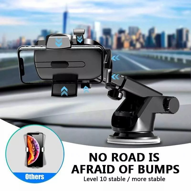 Holder Hp Mobil HL3600 2in1 Phone Holder Dashboard Dan Kaca Memiliki Daya Hisap Yang kuat Dudukan Handphone Universal HL-3600 stand hp car waze google map GROSIR BY.SULTAN ROXY