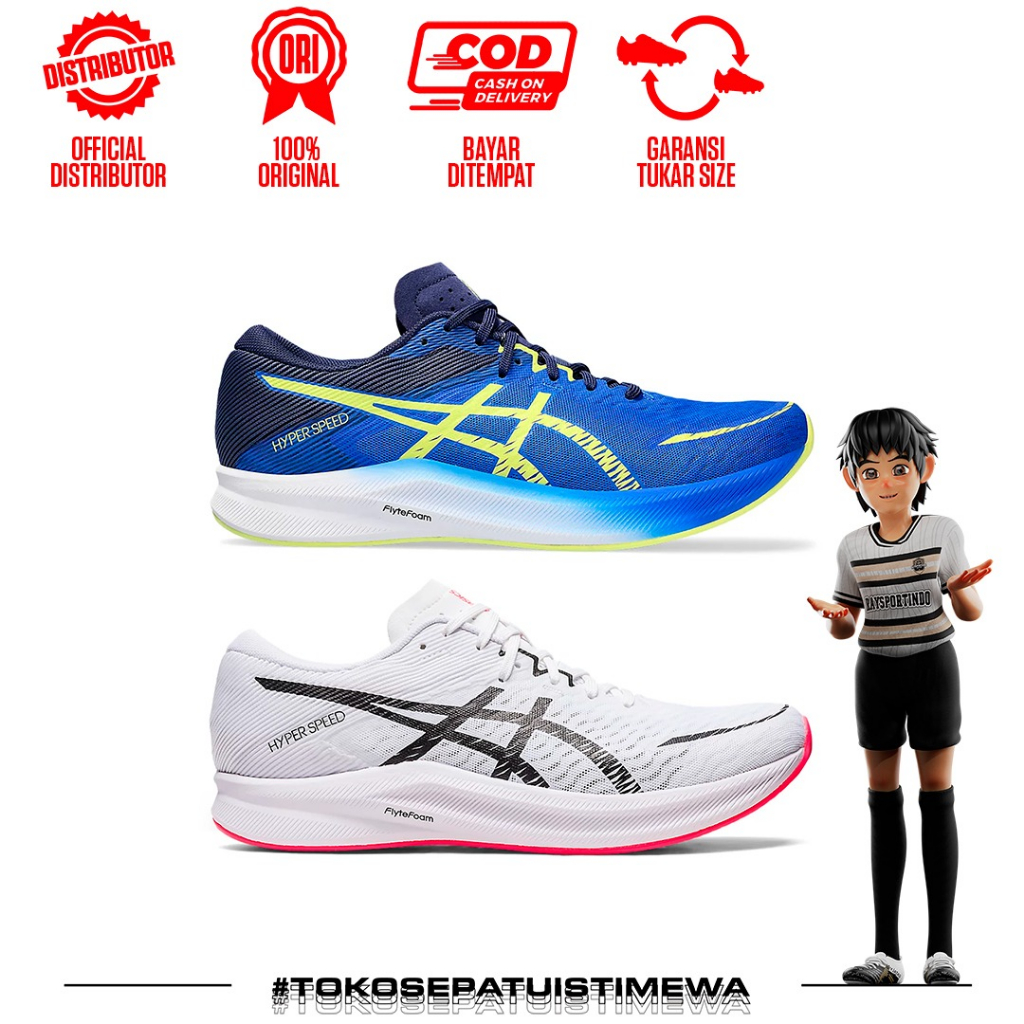 SEPATU RUNNING ASICS HYPER SPEED 3 - 2 WARNA