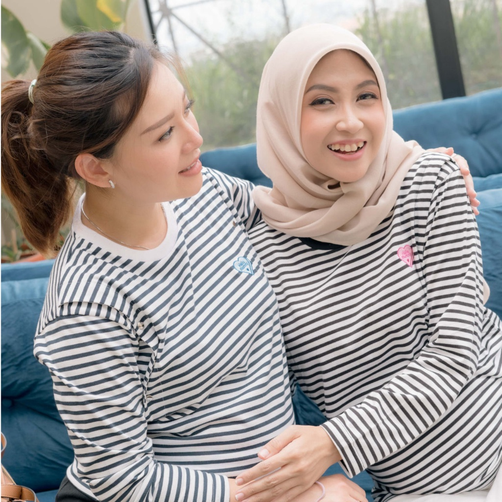 Hellomommy - Amour Stripes - Nursing Clotes