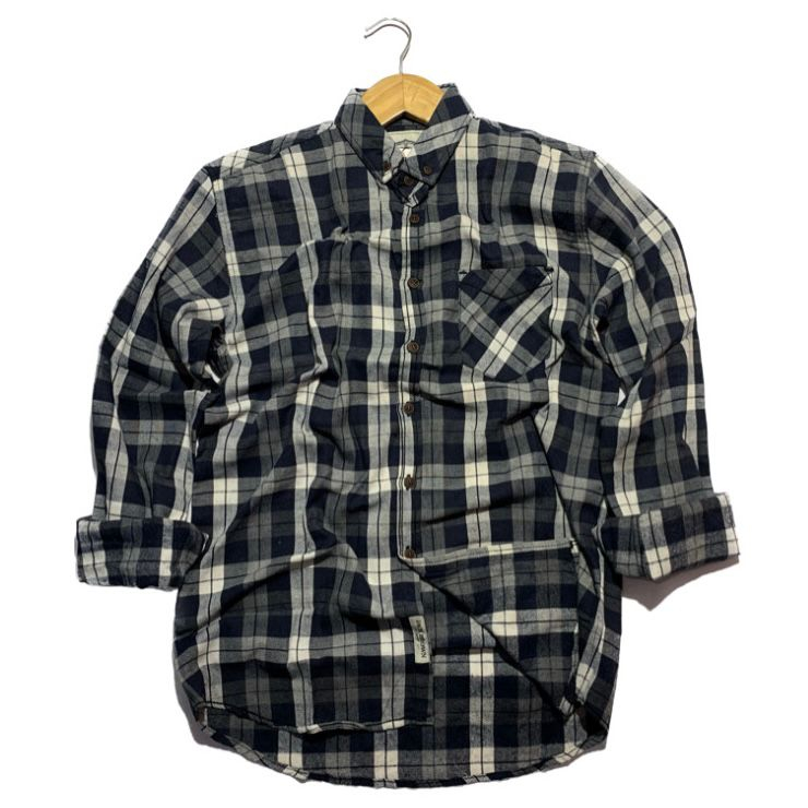 KEMEJA FLANEL JACK BROWN PREMIUM LENGAN PANJANG JB31