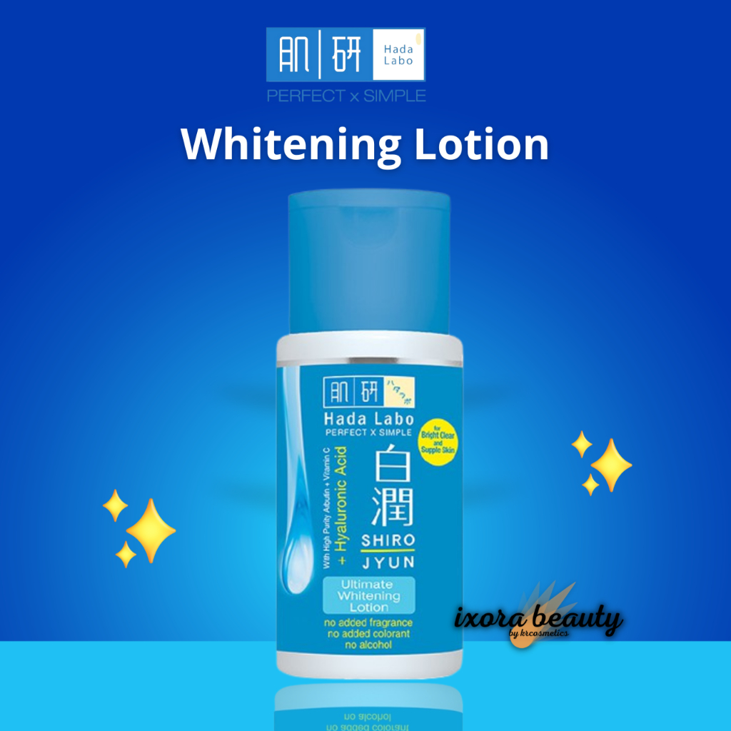 Hada labo Shirojyun Whitening Lotion toner wajah 100ml