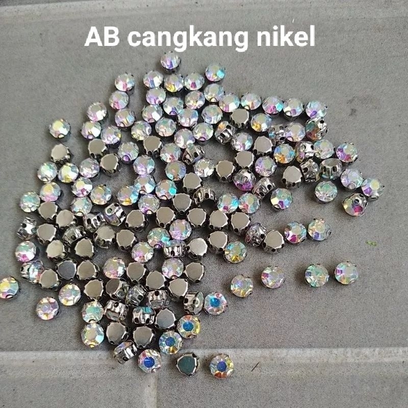 144 biji diamond cangkang ss kw1 berbagai ukuran