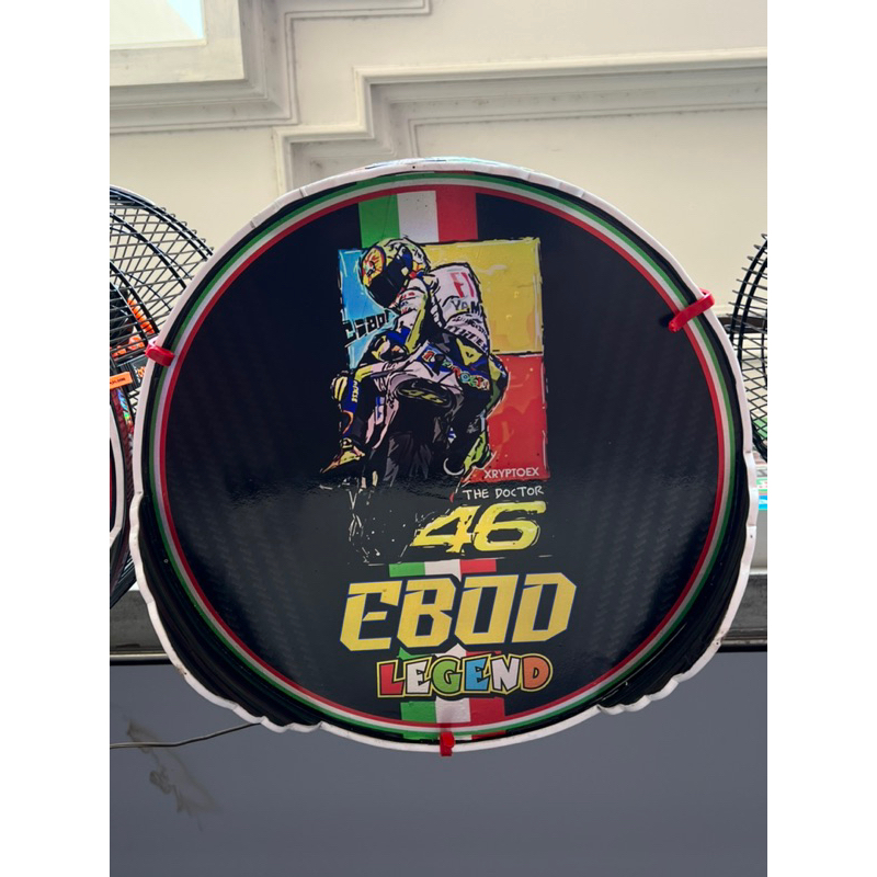 Sangkar Murai Decal Ebod Jaya ROSSI LEGEND No 2/ Kandang Murai Ebod Jaya No 2  (TEBOK BAMBU)