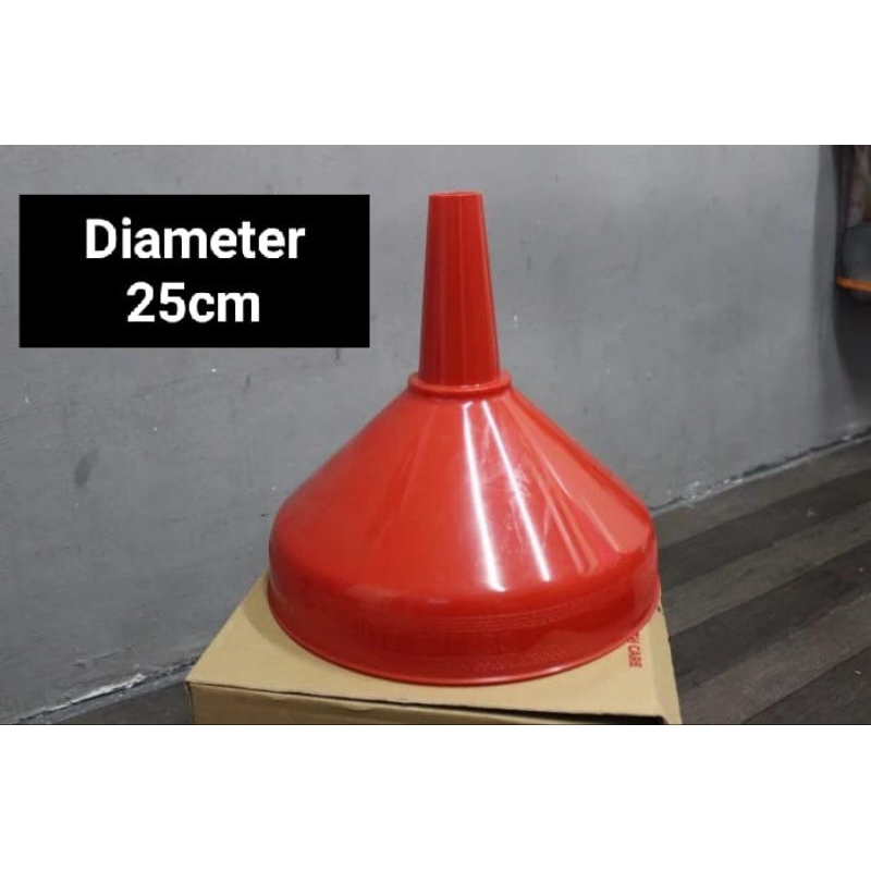 corong minyak corong air corong plastik diameter 25cm