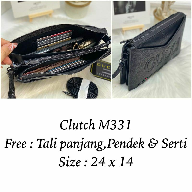 New Clutch M331 Handbags 4 Ruang V Neckls Import Semprem