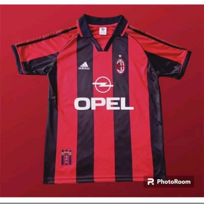 Jersey retro Milan Home 98 Opel