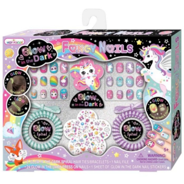 

Dijual Mainan Nail Art Anak DIY Hot Focus Glow in the Dark Fancy Nails Plaid Murah