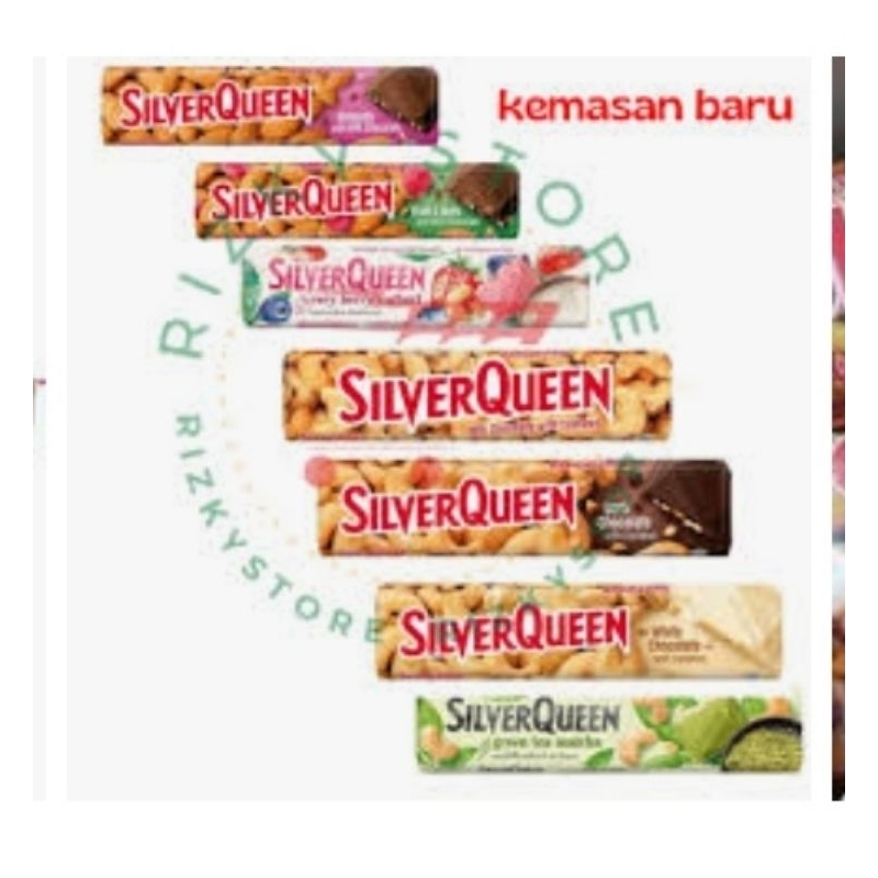 

SilveRQueen // Silver Queen Cashew Almond All Varian isi 25 Gram dan 55 gram // 58 Gram