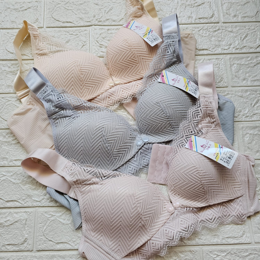 Bra bh menyusui maternity renda kancing depan size 34 - 42 BF - 2506