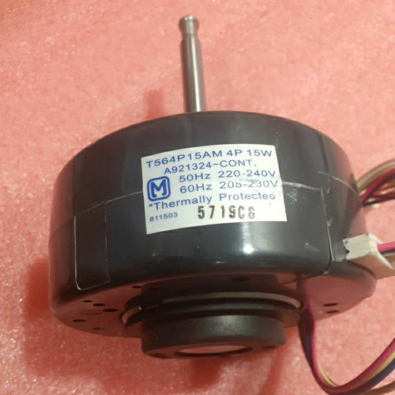 Dinamo motor fan ac panasonic 15watt body hitam original