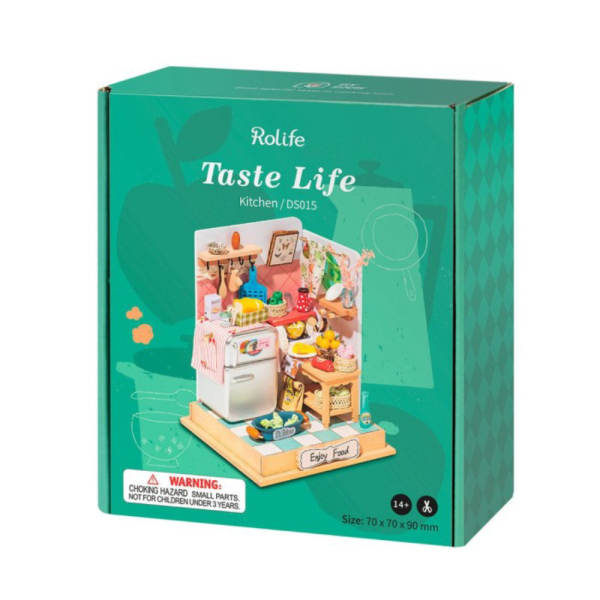 

Promo Robotime 3D Puzzle DIY Taste Life Kitchen House - Mainan Dapur Anak Berkualitas