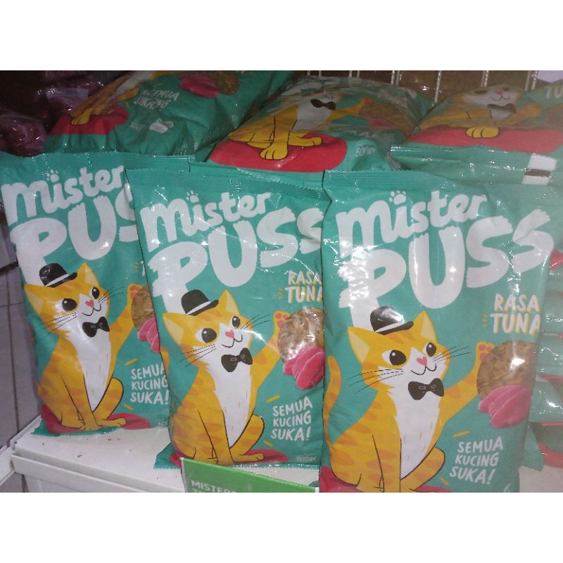 Makanan Kucing Mister Puss Tuna 20kg (Ekspedisi) rasa tuna mister puss catfood murah