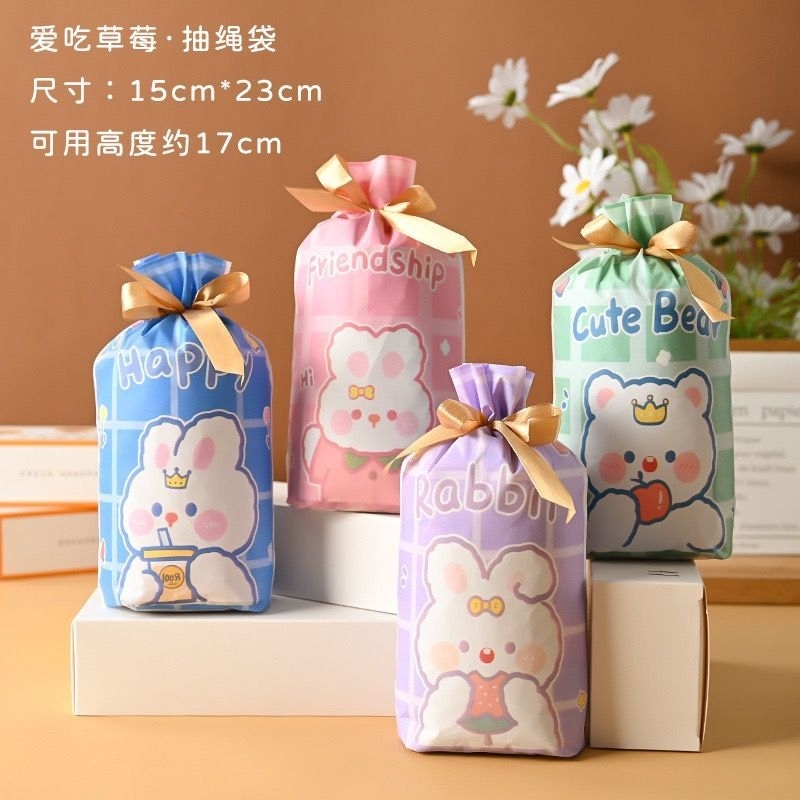 5pcs GODDIE BAG SERUT LUCU PLASTIK HADIAH HAMPERS UNYU