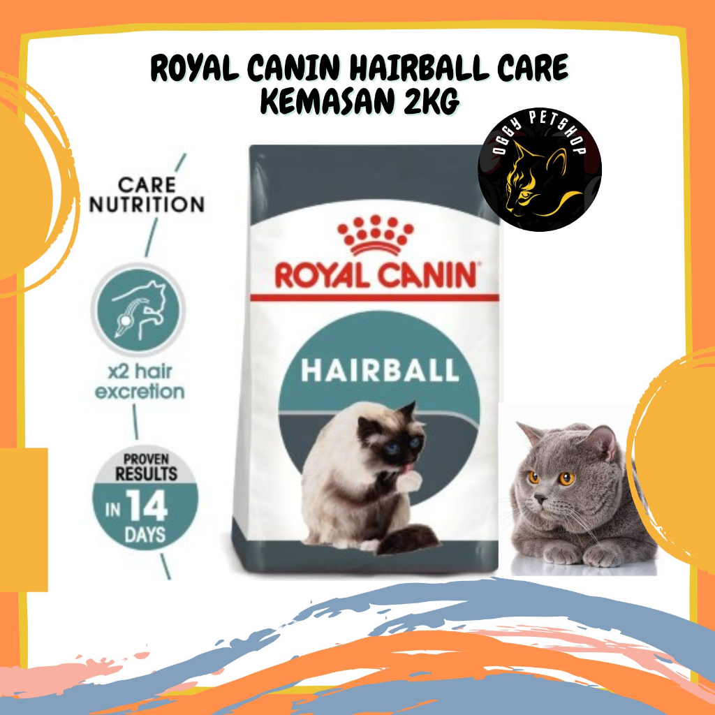 Royal Canin HAIRBALL CARE Makanan kucing 2KG freshpack