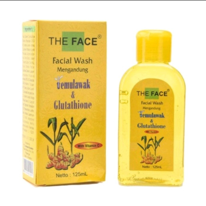 THE FACE TEMULAWAK FACIAL WASH 125ML SABUN WAJAH