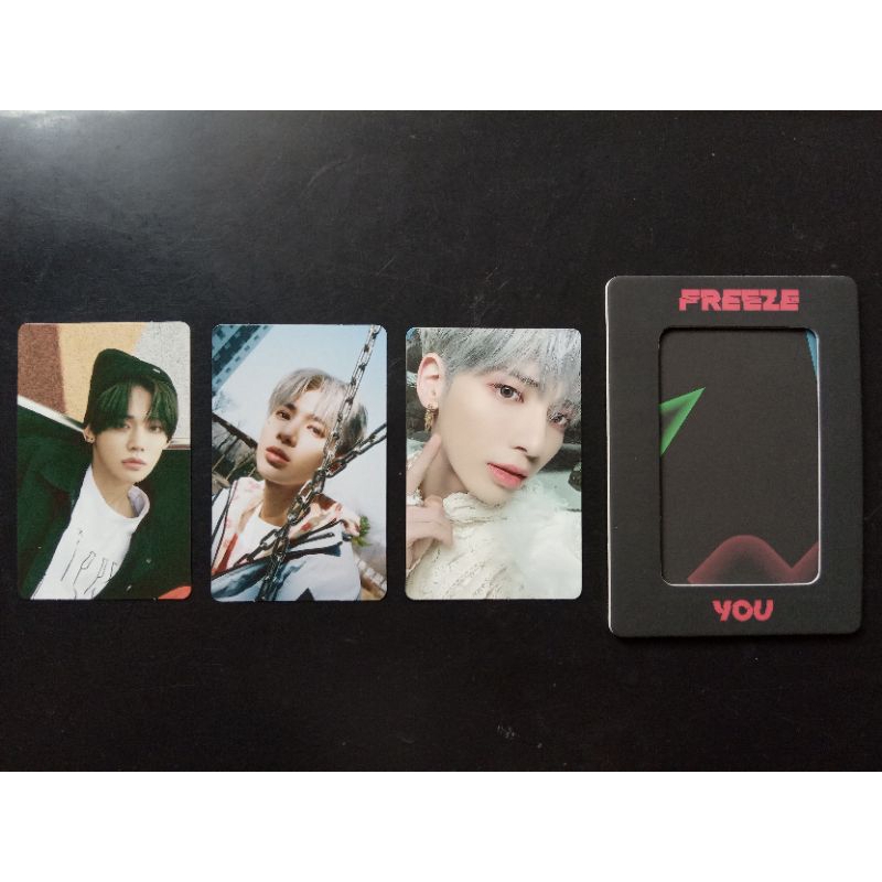 TXT The Chaos Chapter : FREEZE TCCF Yeonjun Taehyun POB Weverse World ver. Photocard PC Magnet Frame