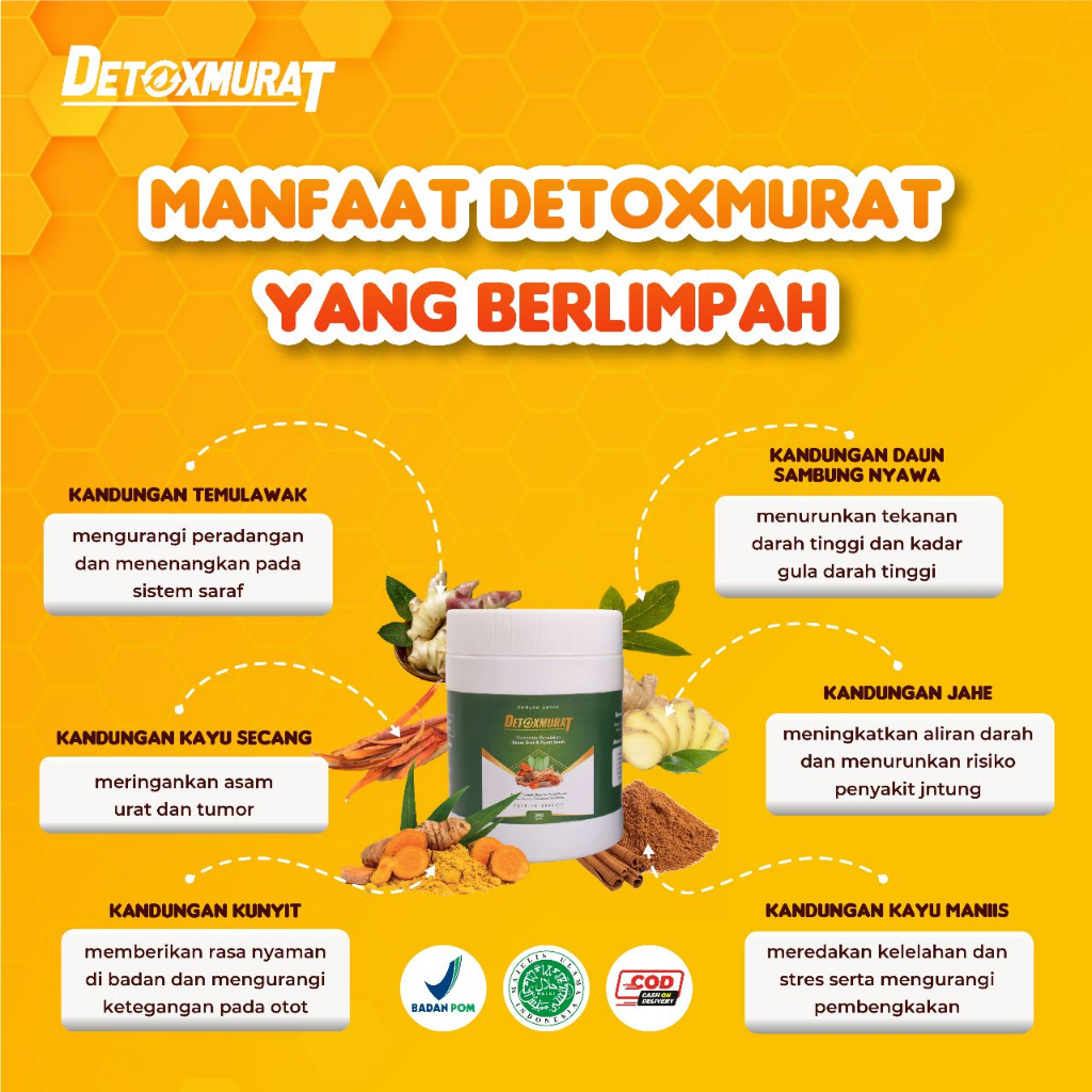 PAKET 2 BOTOL DETOXMURAT  Terapi Kaki Foot Therapy Ramuan dayak refleksi rendam kaki herbal dasyat original Cocok Untuk Keluhan Stroke / Asam Urat / Nyeri Sendi / Reumatik