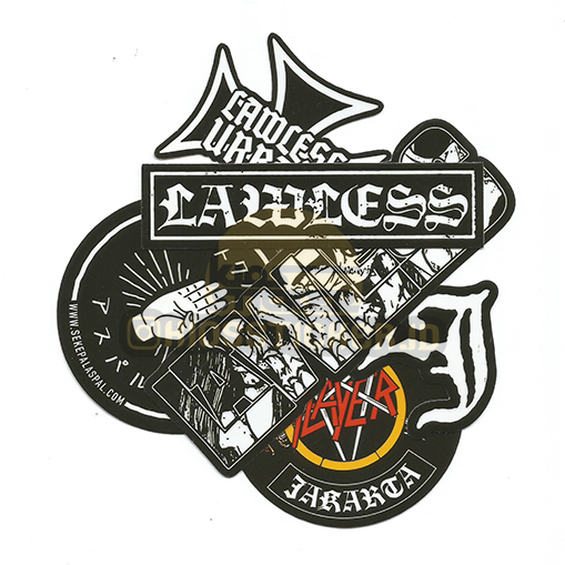 

Sticker Lawless Jakarta Sekepal Aspal | BOOTLEG