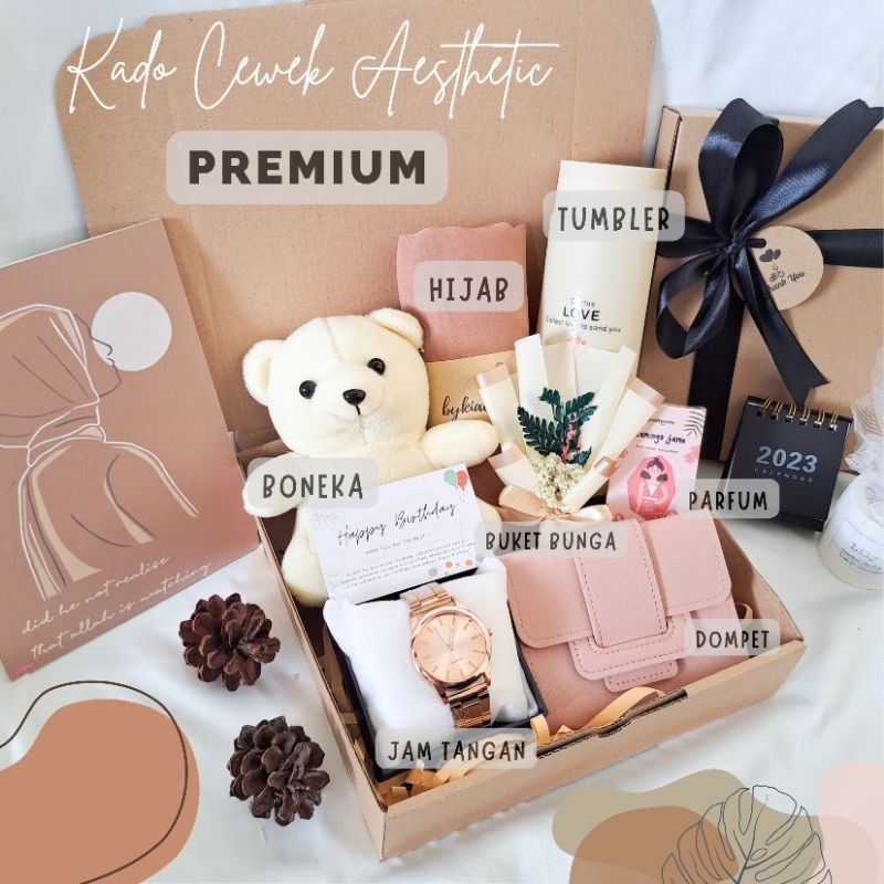 Kado Ulang Tahun Cewek Premium / Hampers  Kado Cewek Premium / Hadiah Ulang Tahun Cewek / Gift Box Cewek / Special Kado Ulang Tahun Cewek