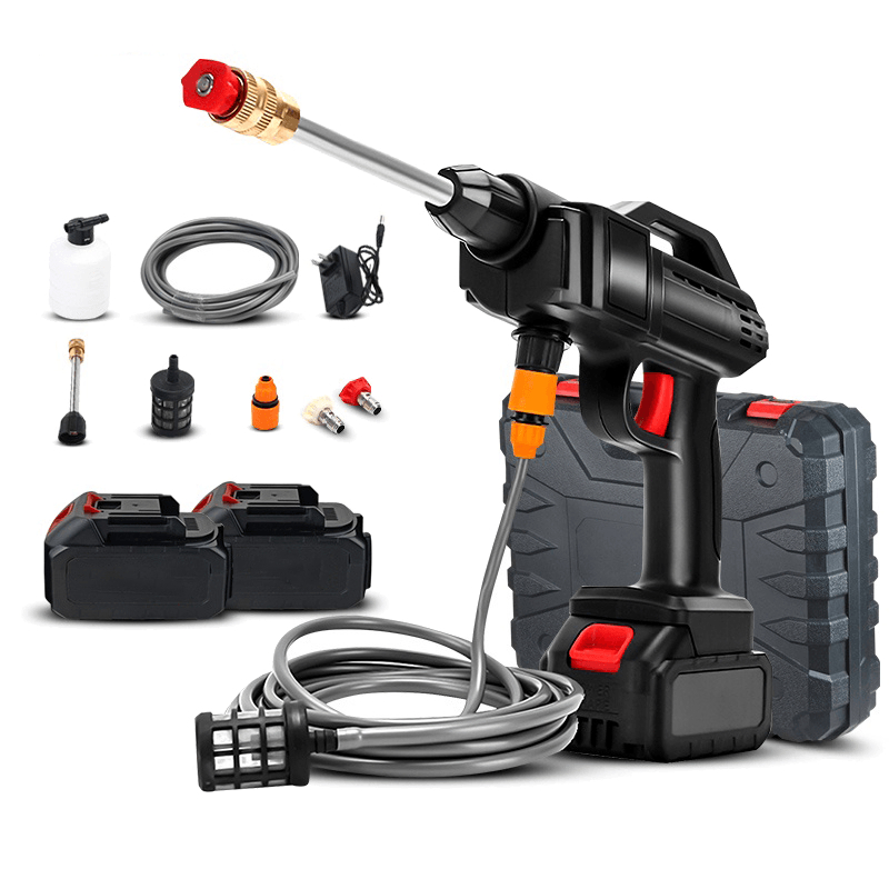 Reaim mesin cuci mobil cordless 450w 100Bar alat cuci mobil alat cuci motor semprotan cuci motor alat pencuci motor jet cleaner