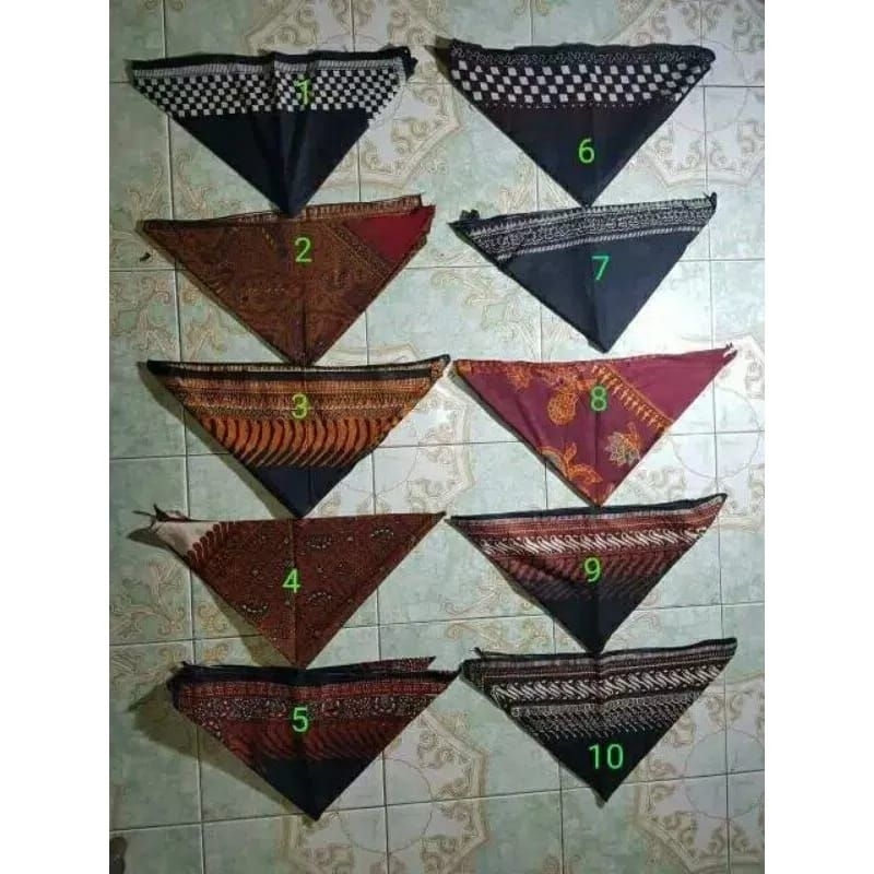 Ikat Kepala Adat Jawa Motif beragam Batik/Ikat totopong batik