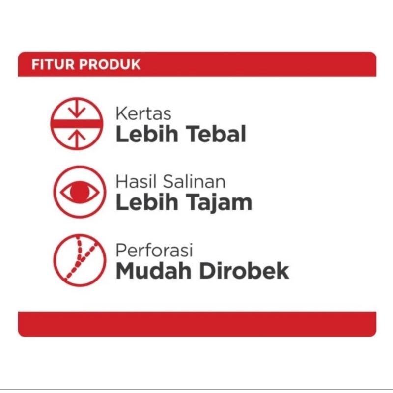 

klm ( 10 buku ) Nota Kontan PaperPPL 3 ply Kecil 3ply / 3 rangkap