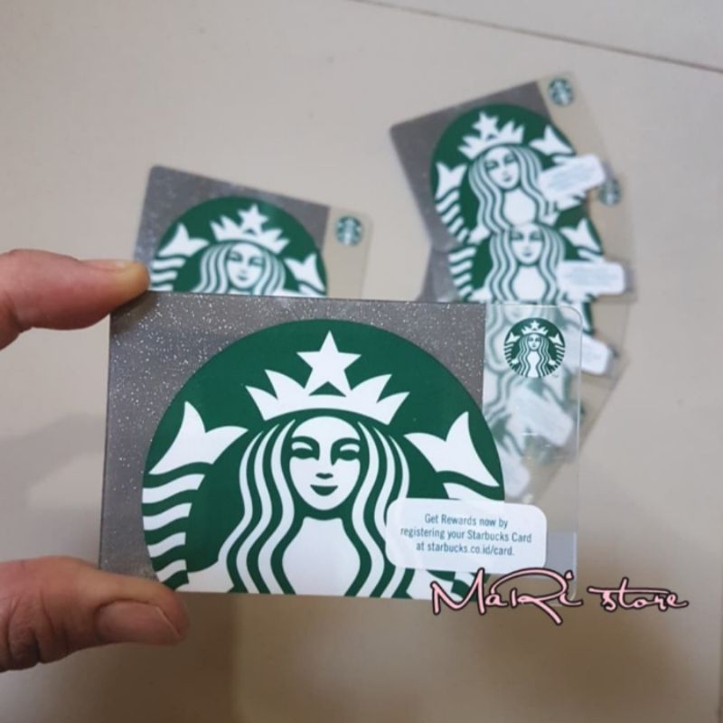 

Starbucks Card Siren Silver Glitter Autumn 2018 Limited Edition