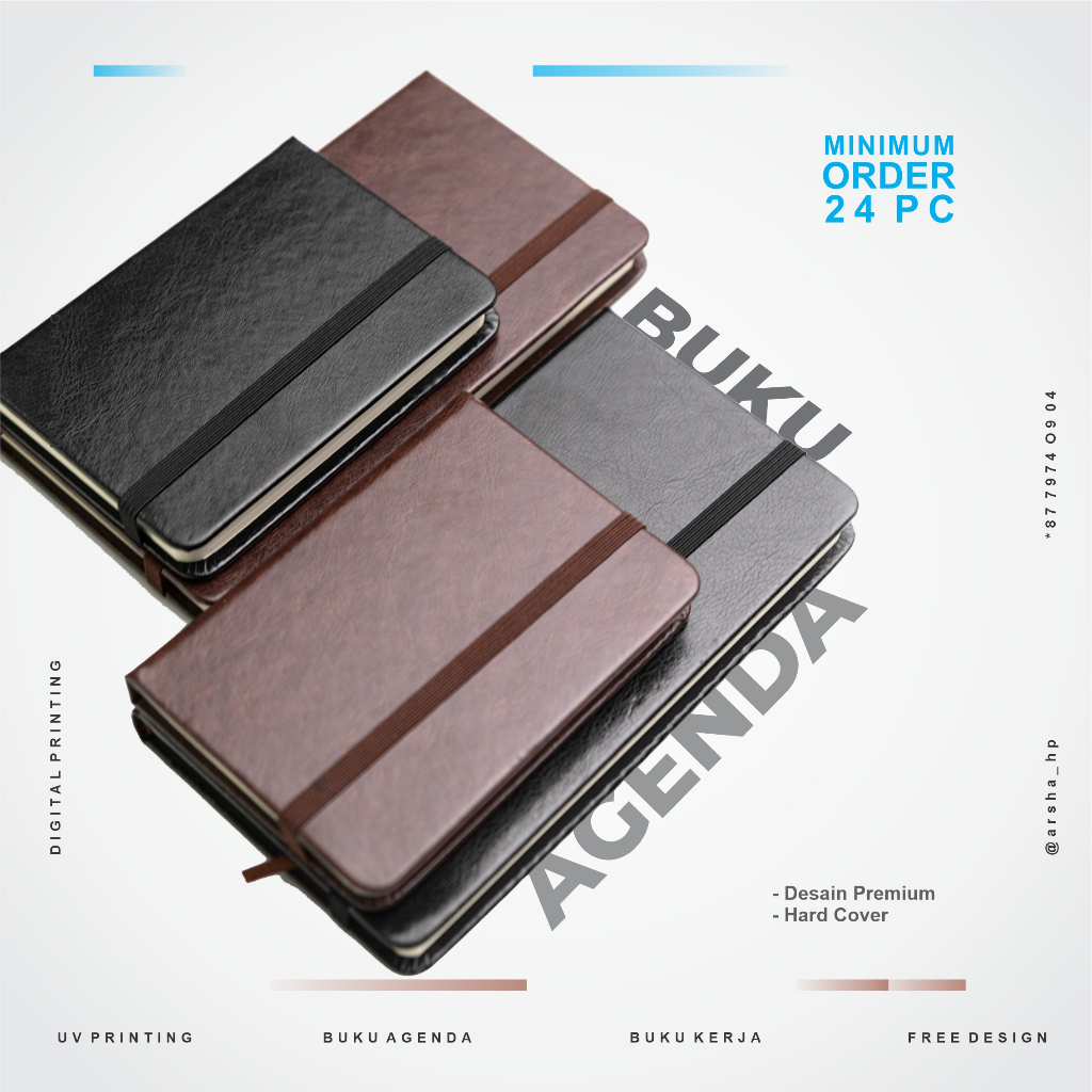 

Buku Agenda Notebook Premium dengan Sentuhan Minimalis yang Mewah