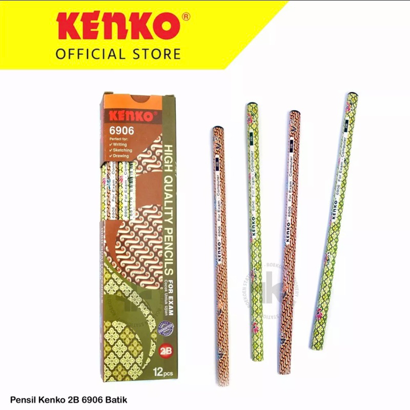 

(1 biji) KENKO PENCIL BATIK 6906