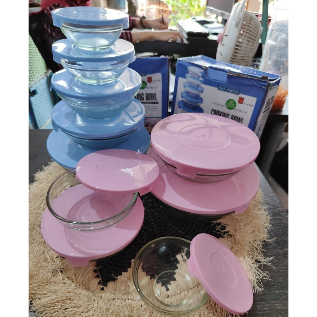 Mangkok beling susun isi 5/mangkok beranak /mangkok beling/mangkok kaca/mangkuk beranak/mangkuk beli
