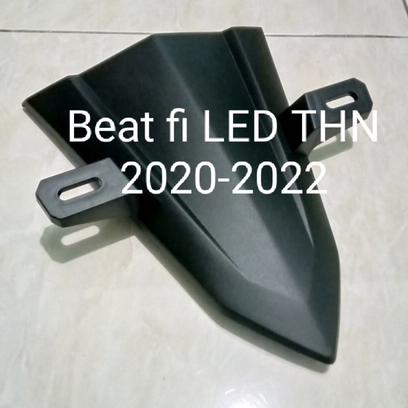 Cover Panel Body kecil depan dudukan tempat plat nomor motor Honda matik Beat fi lampu LED THN 2020-