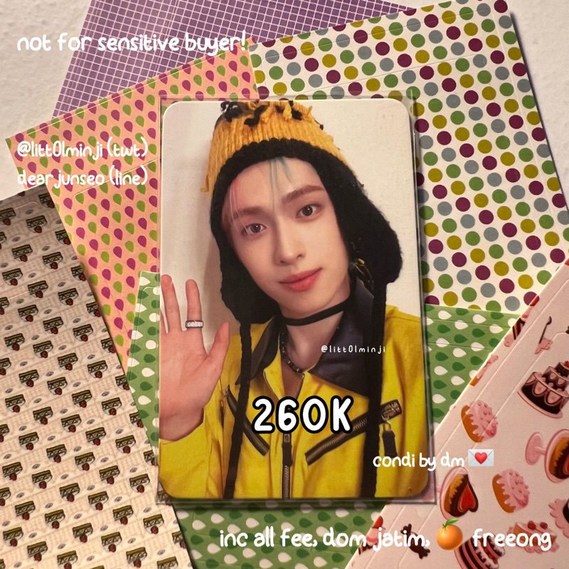 Photocard Gaon Jiseok Xdinary Heroes XH Hello World My Music Taste MMT Benefit