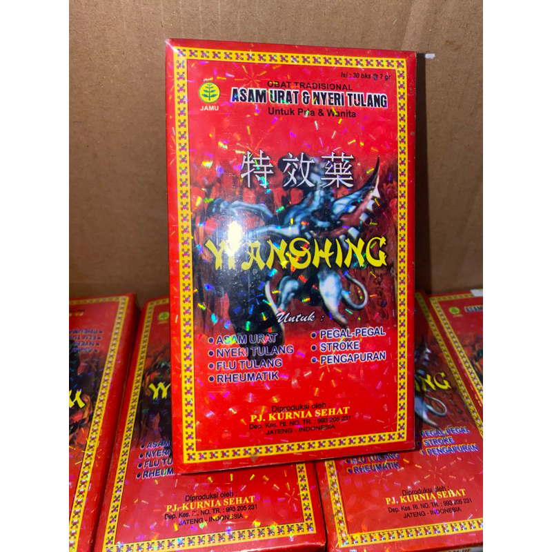 

WANSHING SERBUK ASAM URAT ORIGINAL