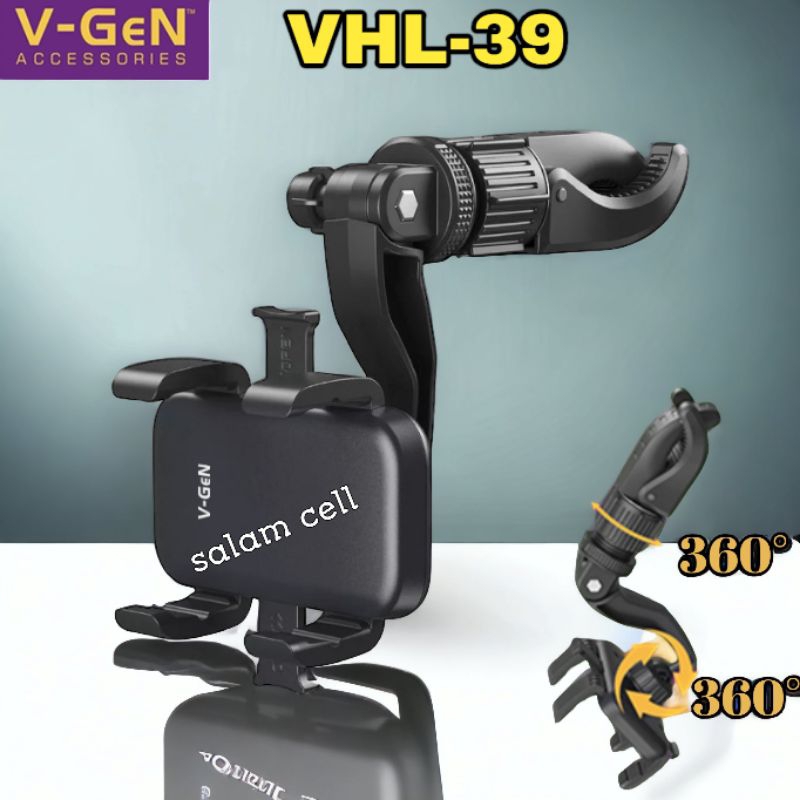 Holder V-gen VHL-39 Dudukan Hp Multifungsi Original Vgen Vhl 39 Garansi