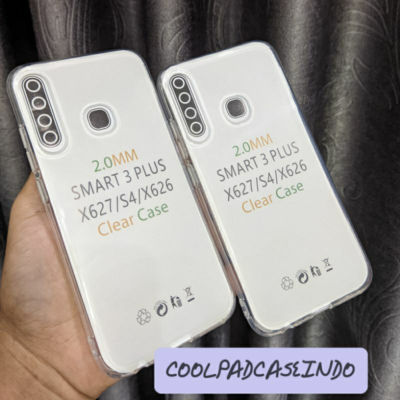 Soft Case Infinix S4 X626B X626 Infinix Smart 3 Plus X627 Clear Case HD