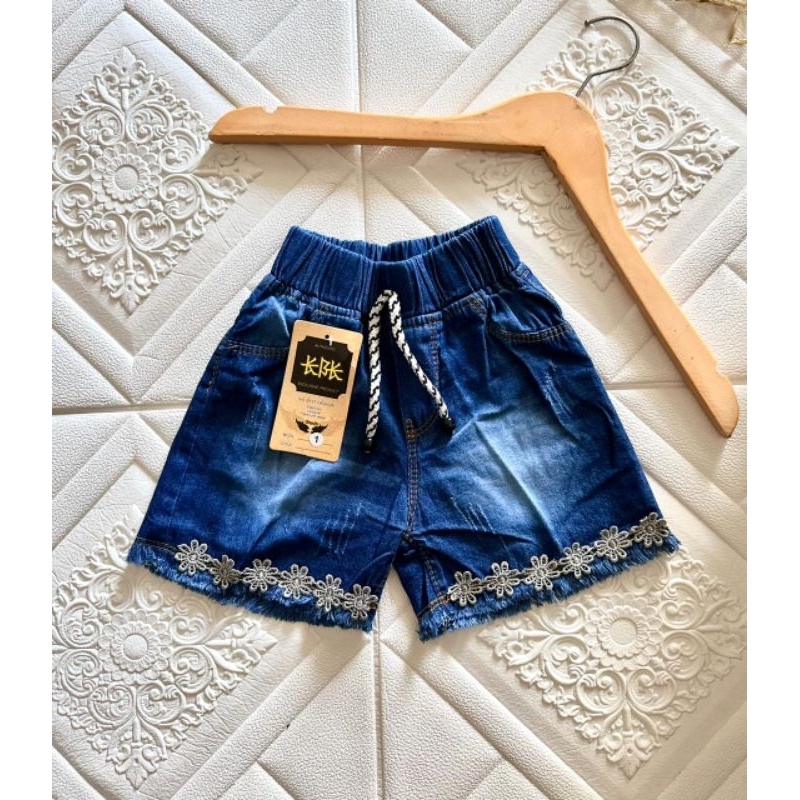 HOTPANT RENDA ANAK USIA 1-5TAHUN