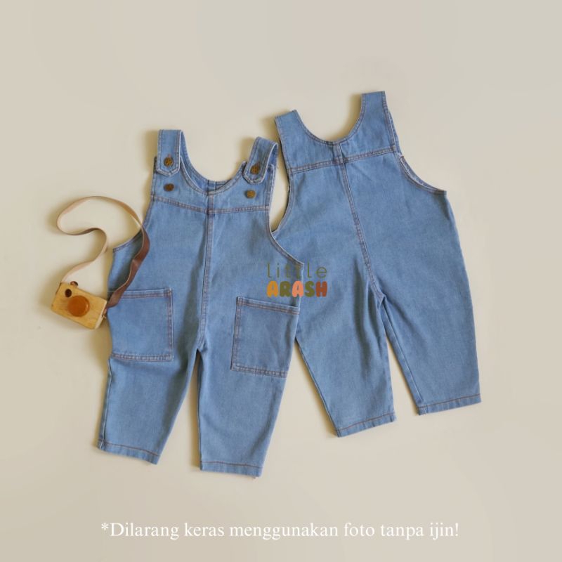 Little Arash | GEMA Overall Jeans | Overall jeans anak | Overall anak