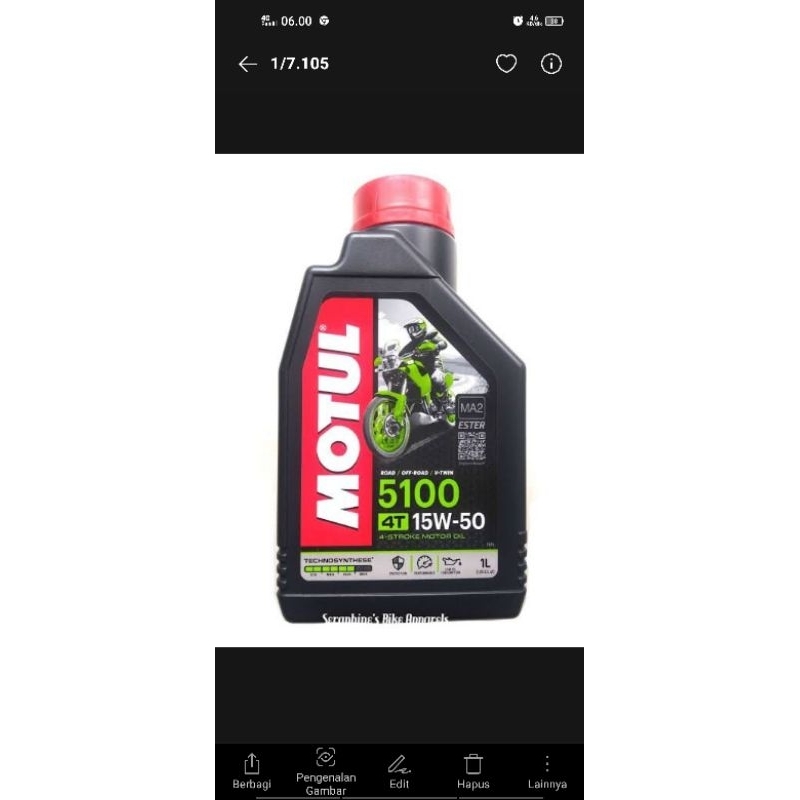 Oli motul 4T/oli motul 15W50