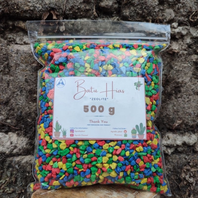 Batu Hias Zeolite 500g