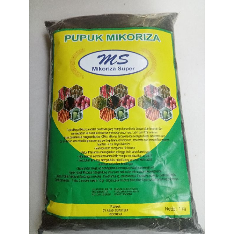 pupuk mikoriza super 1kg