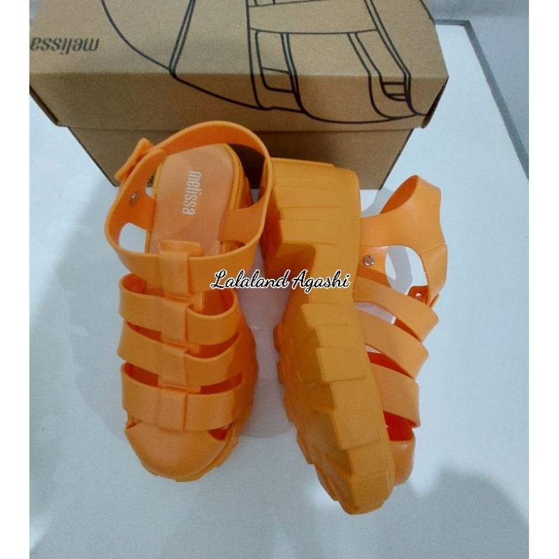 Sepatu melissa platform megan Ad/sepatu sandal melissa/sepatu jelly