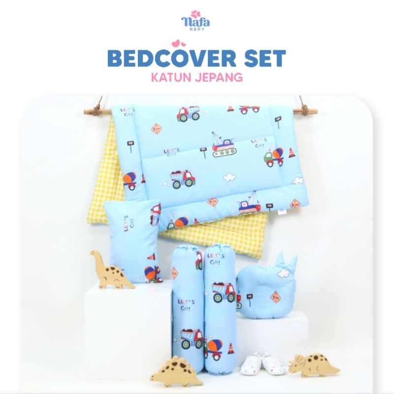 BABY BEDDING SET  KATUN JEPANG / BEDCOVER BAYI KATUN JEPANG PREMIUM NAFA BABY