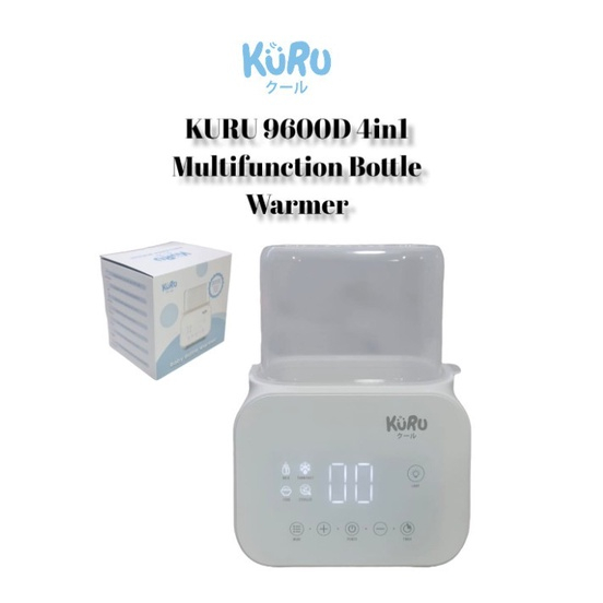 KURU 9600D 4in1 Smart Baby Bottle Warmer Sterilizer | Penghangat Botol Susu