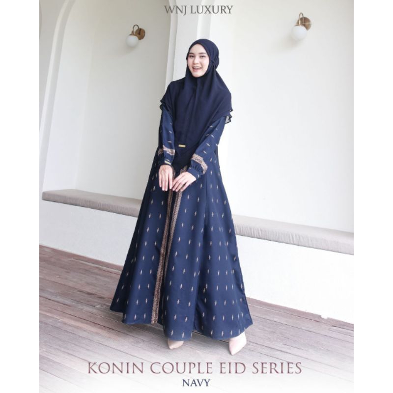 Konin dress ORI by WNJ gamis terbaru wanoja