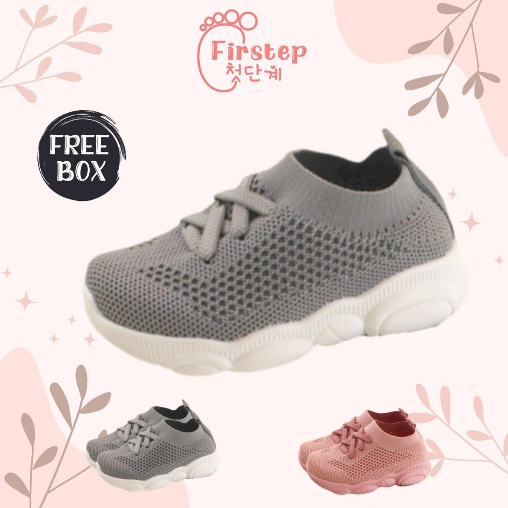 Sepatu Anak Perempuan Dan Laki Laki Import Sneaker Anak Usia 1-5 Tahun FS120